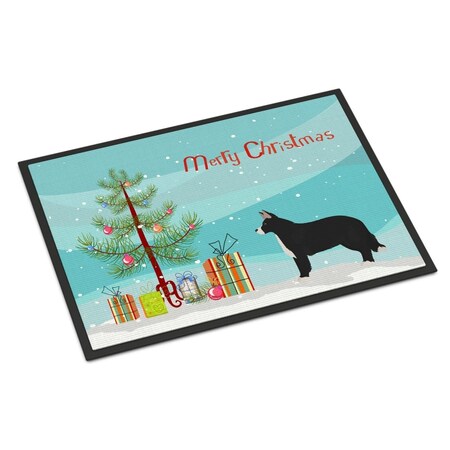Carolines Treasures 18 x 27 in. Shollie No.1 Christmas Tree Indoor or Outdoor Mat CK3873MAT